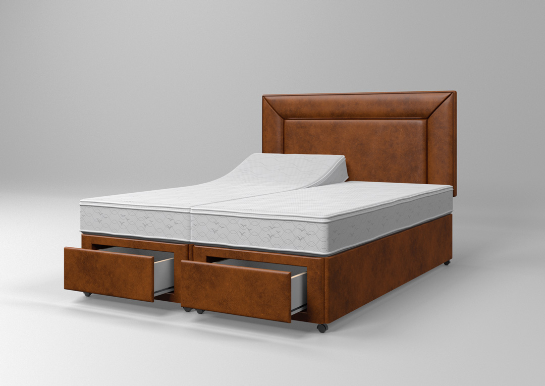 Hidestyle fabric bed render